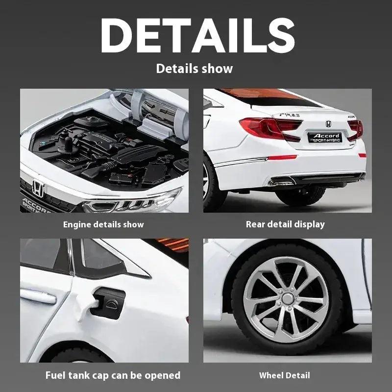    1:24 Honda Accord Diecast Car Sound -   -  ToylandEU™