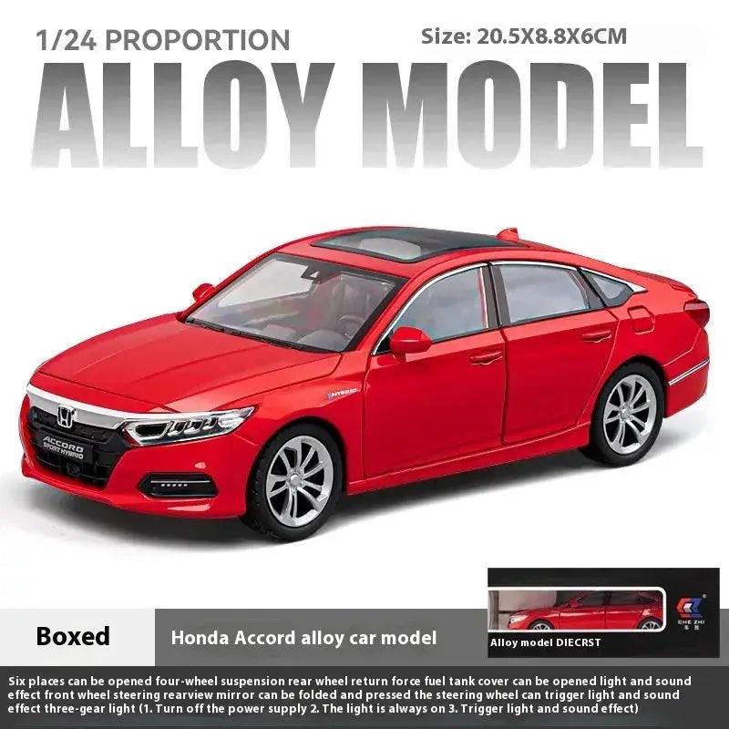    1:24 Honda Accord Diecast Car Sound -   -  ToylandEU™