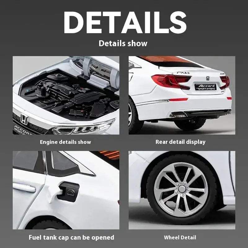    1:24 Honda Accord Diecast Car Sound -   -  ToylandEU™