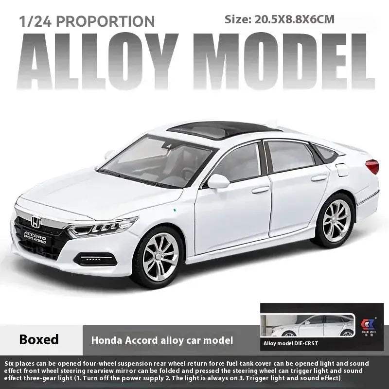    1:24 Honda Accord Diecast Car Sound -   -  ToylandEU™