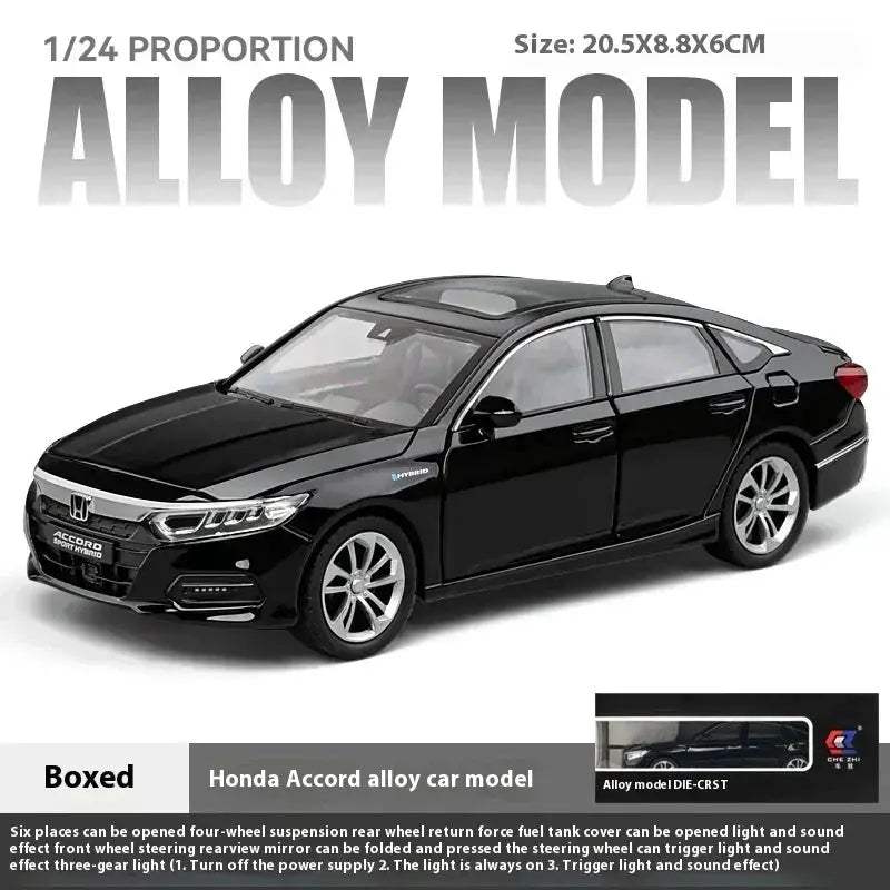    1:24 Honda Accord Diecast Car Sound -   -  ToylandEU™