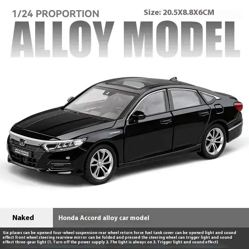    1:24 Honda Accord Diecast Car Sound -   -  ToylandEU™