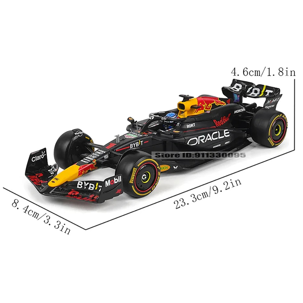 1:24 Licensed Diecast F1 Car Model Red Bull Racing - ToylandEU