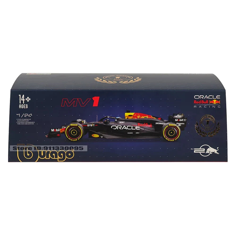 1:24 Licensed Diecast F1 Car Model Red Bull Racing - ToylandEU