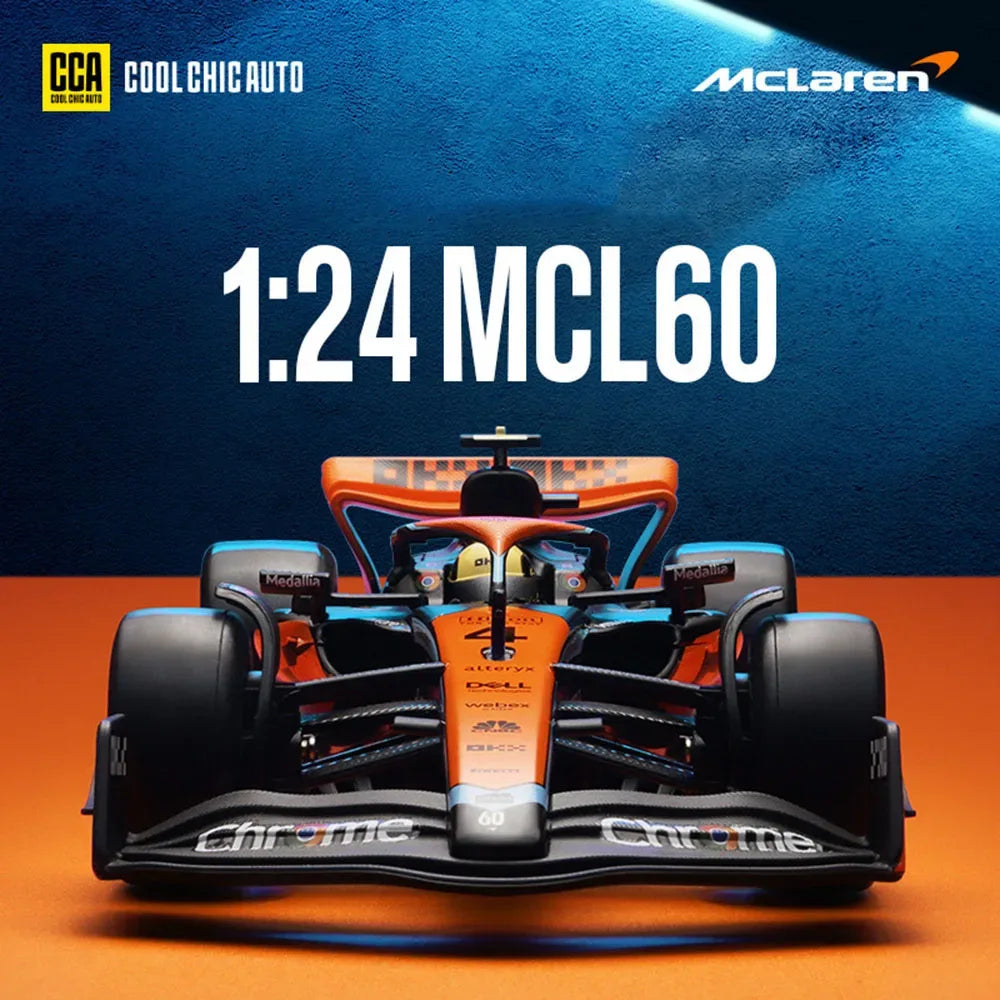 1 24 McLaren MCL60 Diecast Car Model With Turning Wheels - ToylandEU