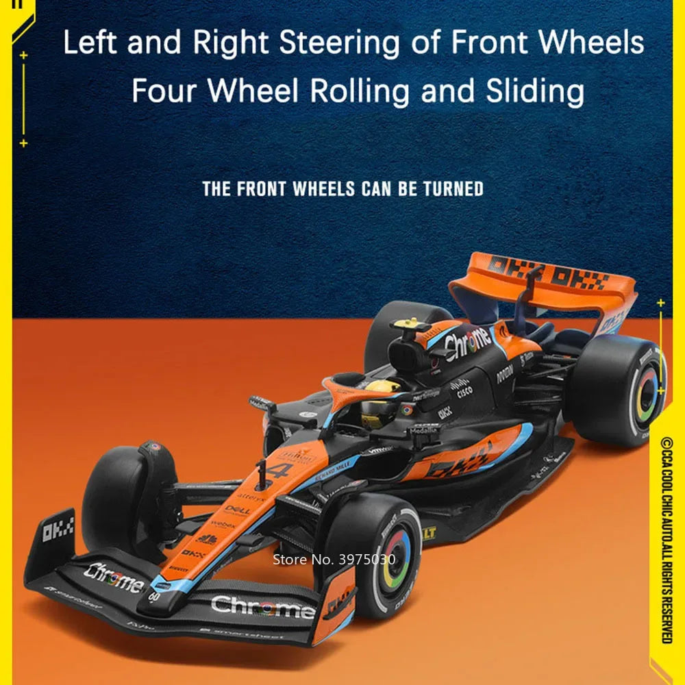 1 24 McLaren MCL60 Diecast Car Model With Turning Wheels - ToylandEU