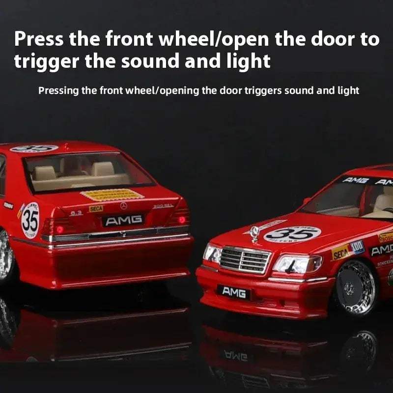 1 24 Mercedes Benz S W140 320SEL Diecast Metal Model Car - ToylandEU