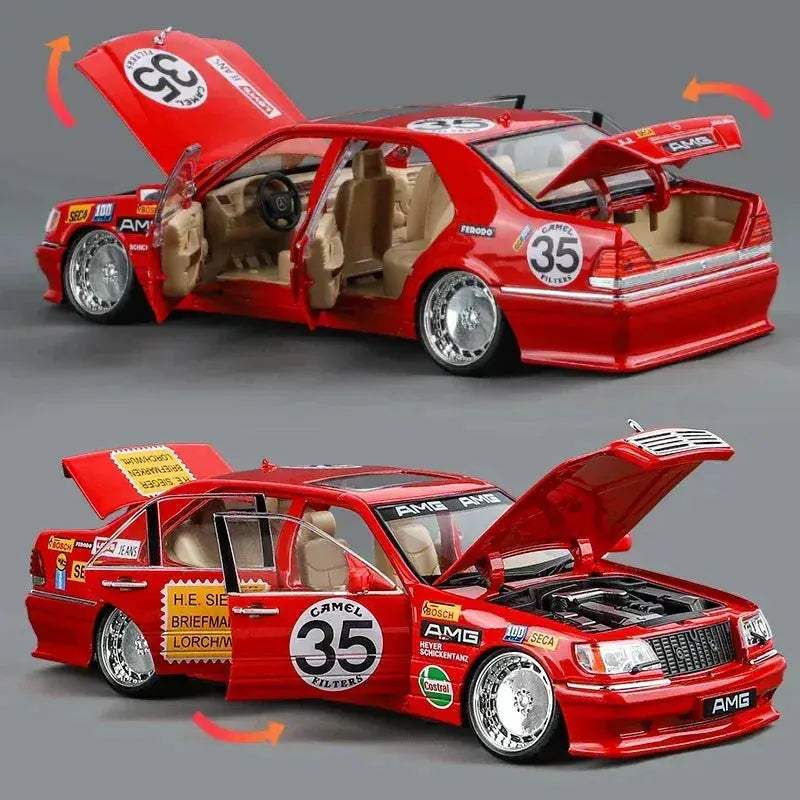 1 24 Mercedes Benz S W140 320SEL Diecast Metal Model Car - ToylandEU