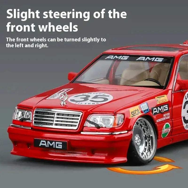 1 24 Mercedes Benz S W140 320SEL Diecast Metal Model Car - ToylandEU