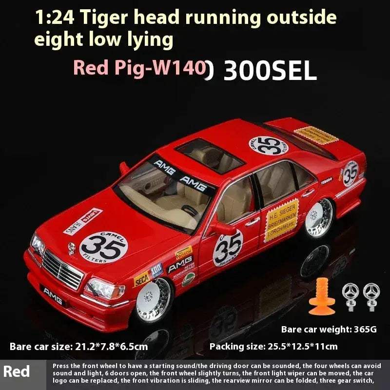 1 24 Mercedes Benz S W140 320SEL Diecast Metal Model Car - ToylandEU