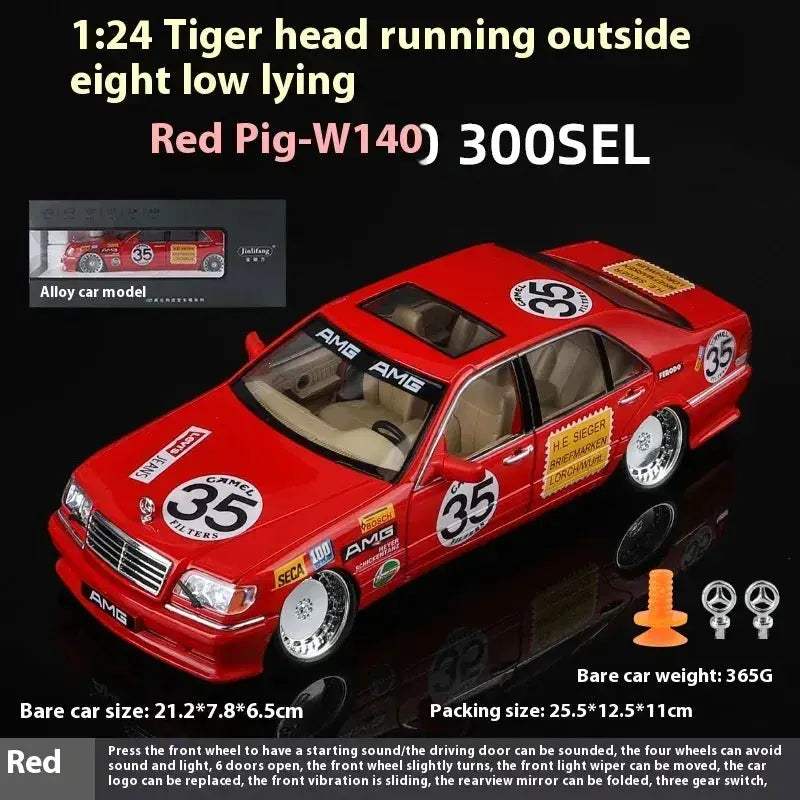 1 24 Mercedes Benz S W140 320SEL Diecast Metal Model Car - ToylandEU