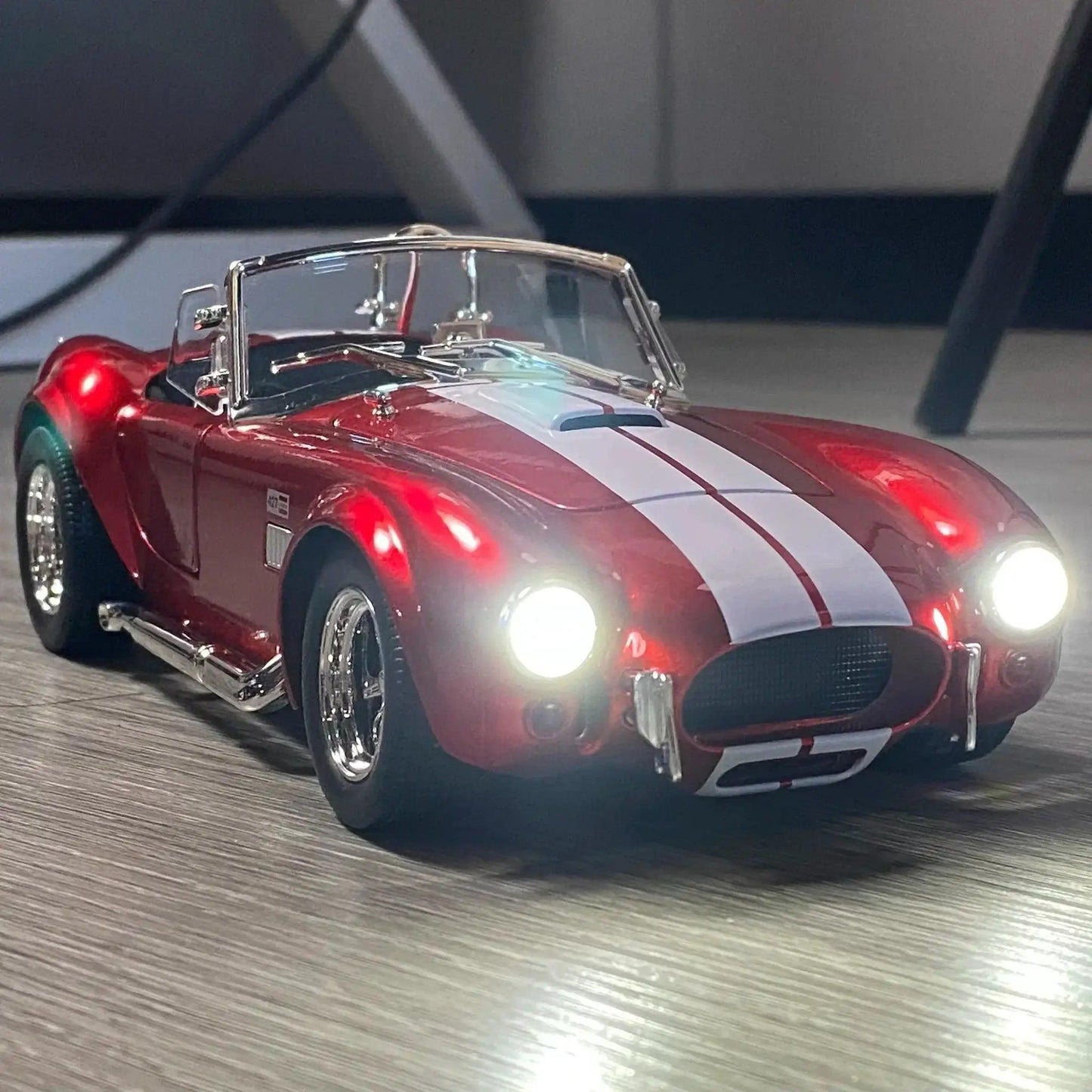  1:24 Metal Die Cast Ford Shelby Cobra 427 Sound Light -  ToylandEU™