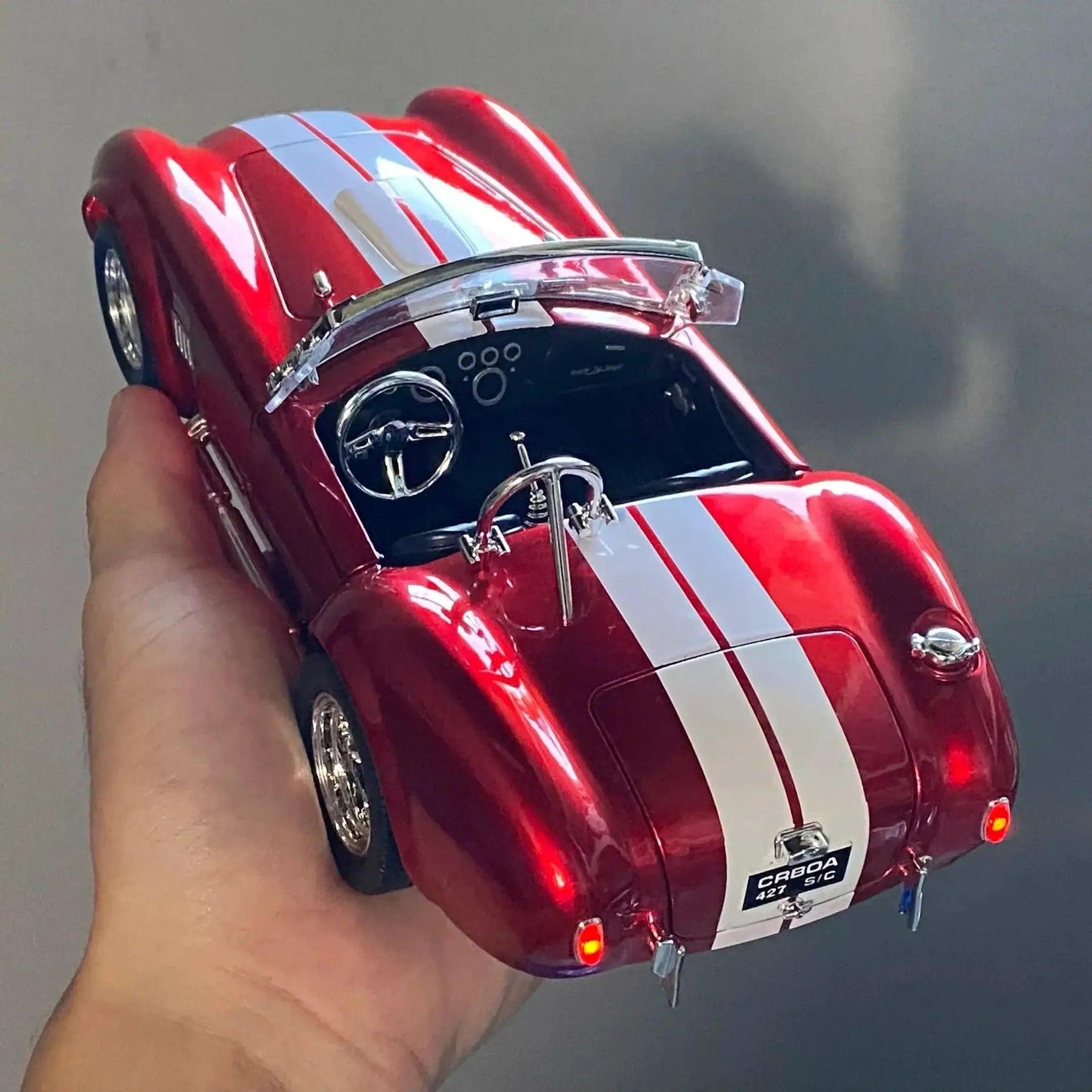  1:24 Metal Die Cast Ford Shelby Cobra 427 Sound Light -  ToylandEU™