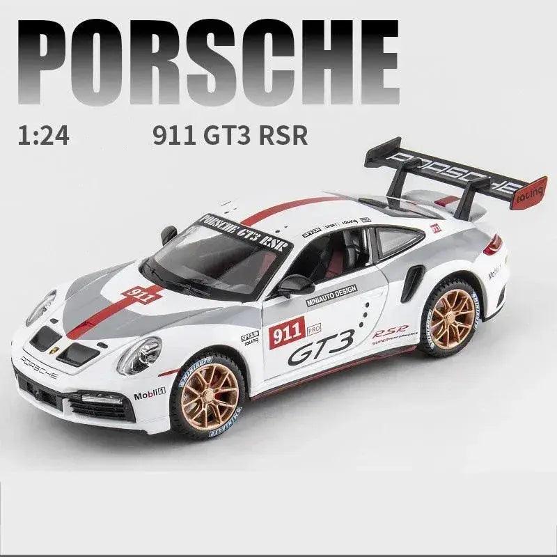    1 24 Porsche 911 GT3 RSR Diecast Alloy Car -  ToylandEU™