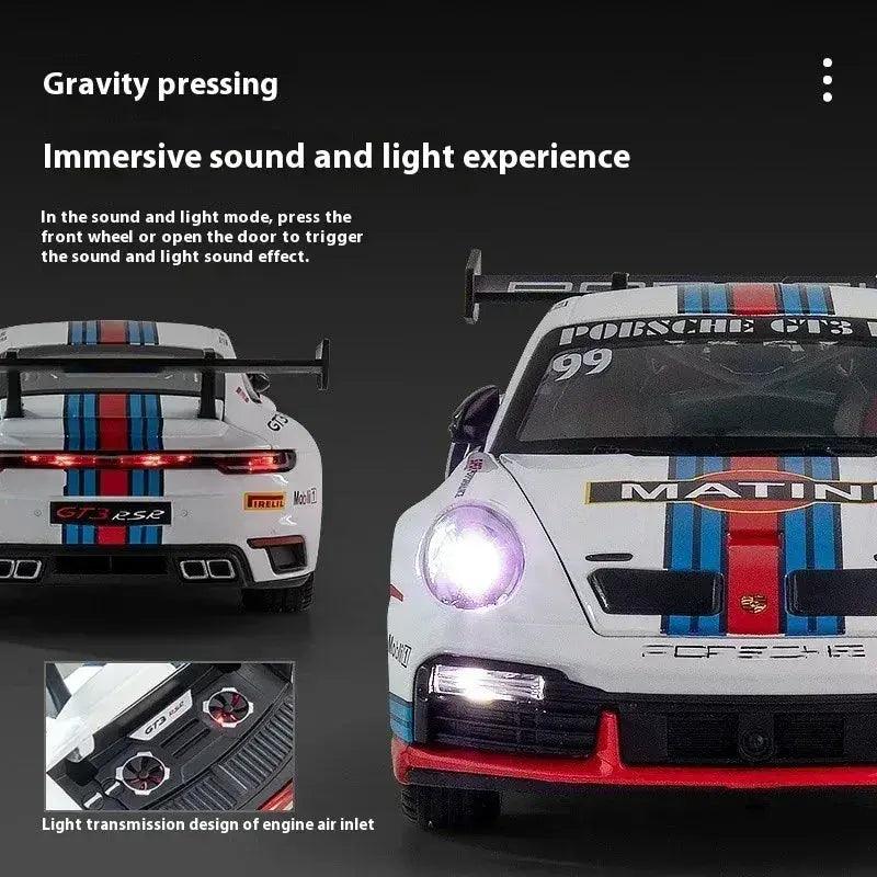    1 24 Porsche 911 GT3 RSR Diecast Alloy Car -  ToylandEU™
