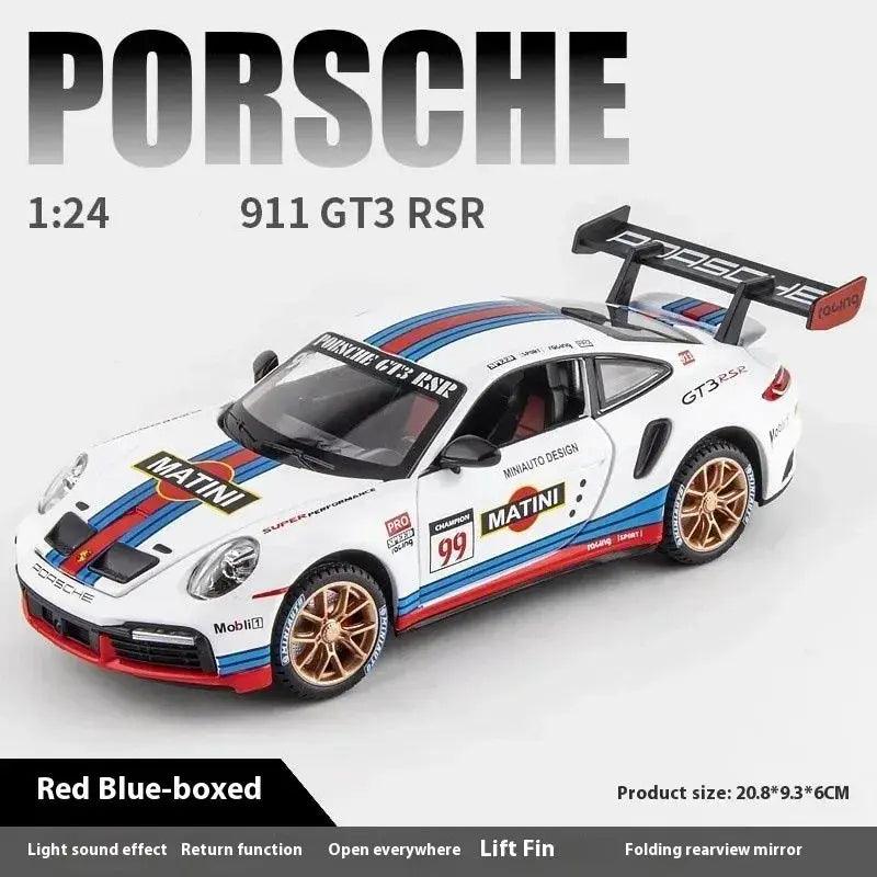    1 24 Porsche 911 GT3 RSR Diecast Alloy Car -  ToylandEU™