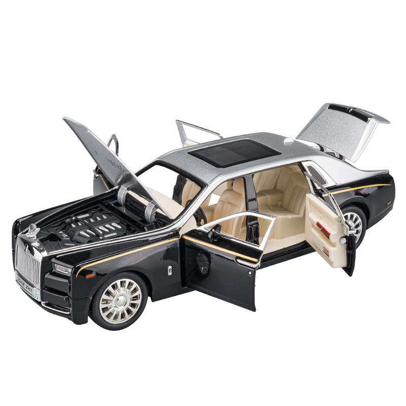 Rolls Royce Phantom Diecast Model Car - 1:24 Scale - ToylandEU