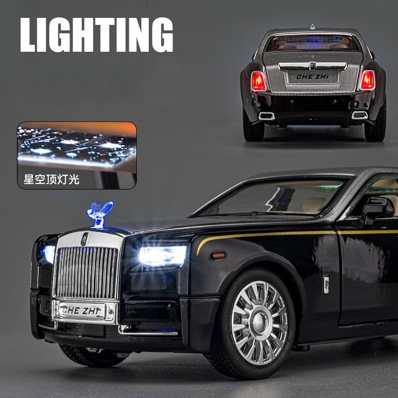 Rolls Royce Phantom Diecast Model Car - 1:24 Scale - ToylandEU