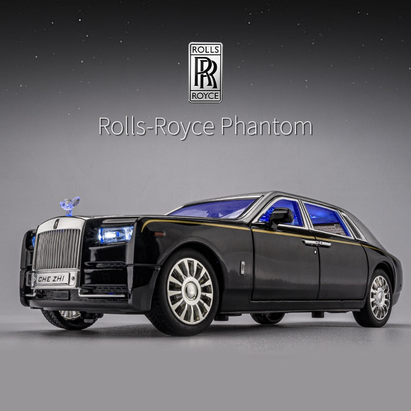 Rolls Royce Phantom Diecast Model Car - 1:24 Scale - ToylandEU