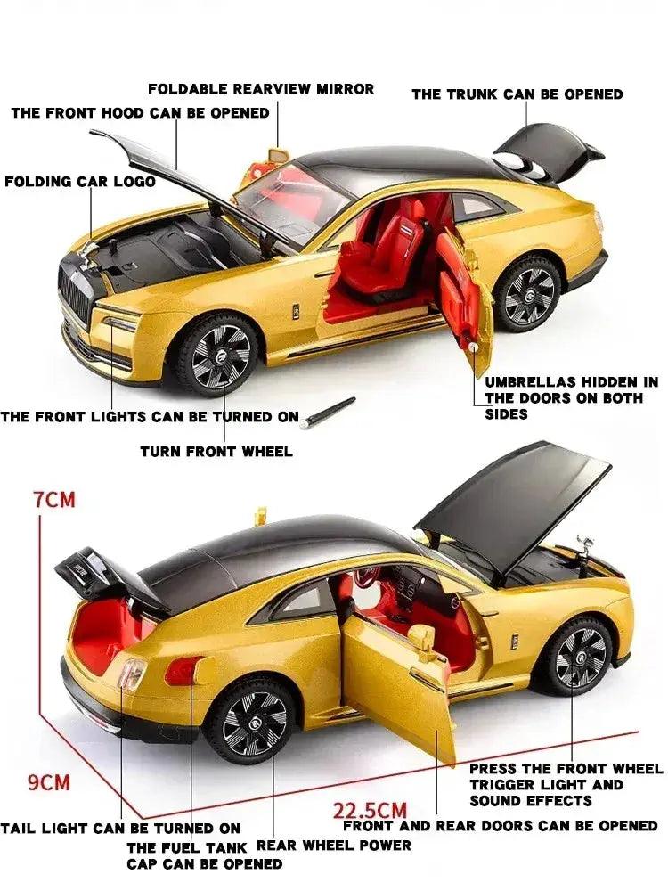  1:24 Rolls Royce Spectre Alloy Diecast Non Electric Car -  ToylandEU™
