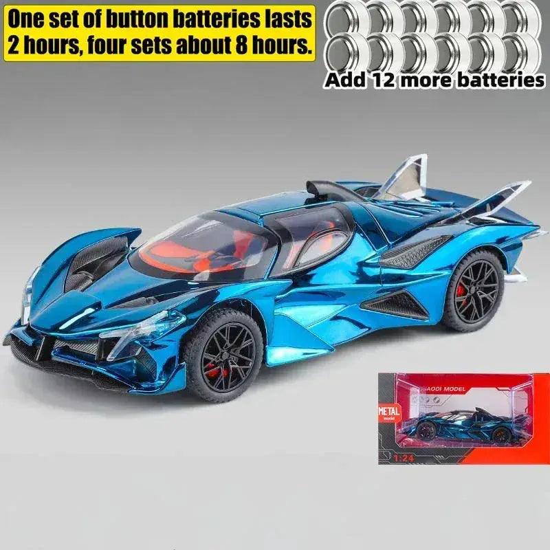  1:24 Scale Alloy Diecast Car With Sound And Light -  ToylandEU™