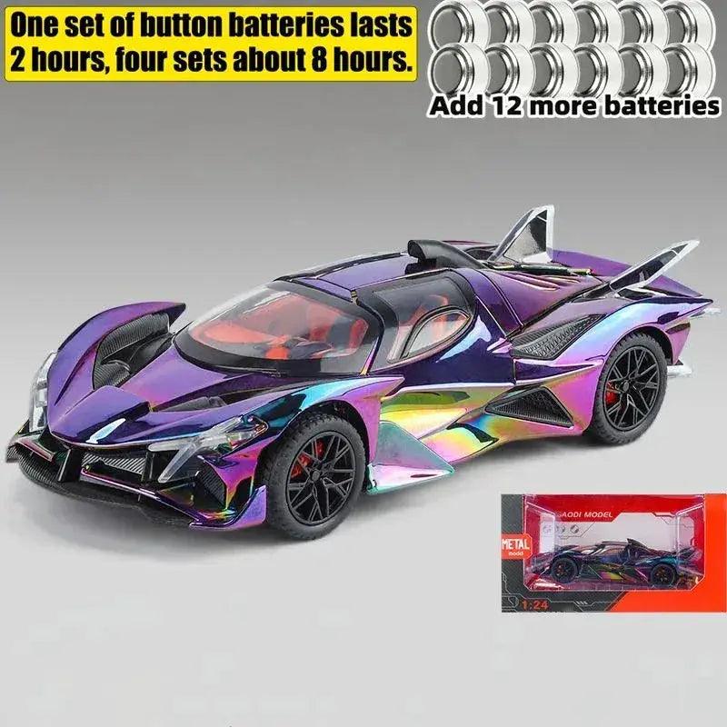  1:24 Scale Alloy Diecast Car With Sound And Light -  ToylandEU™