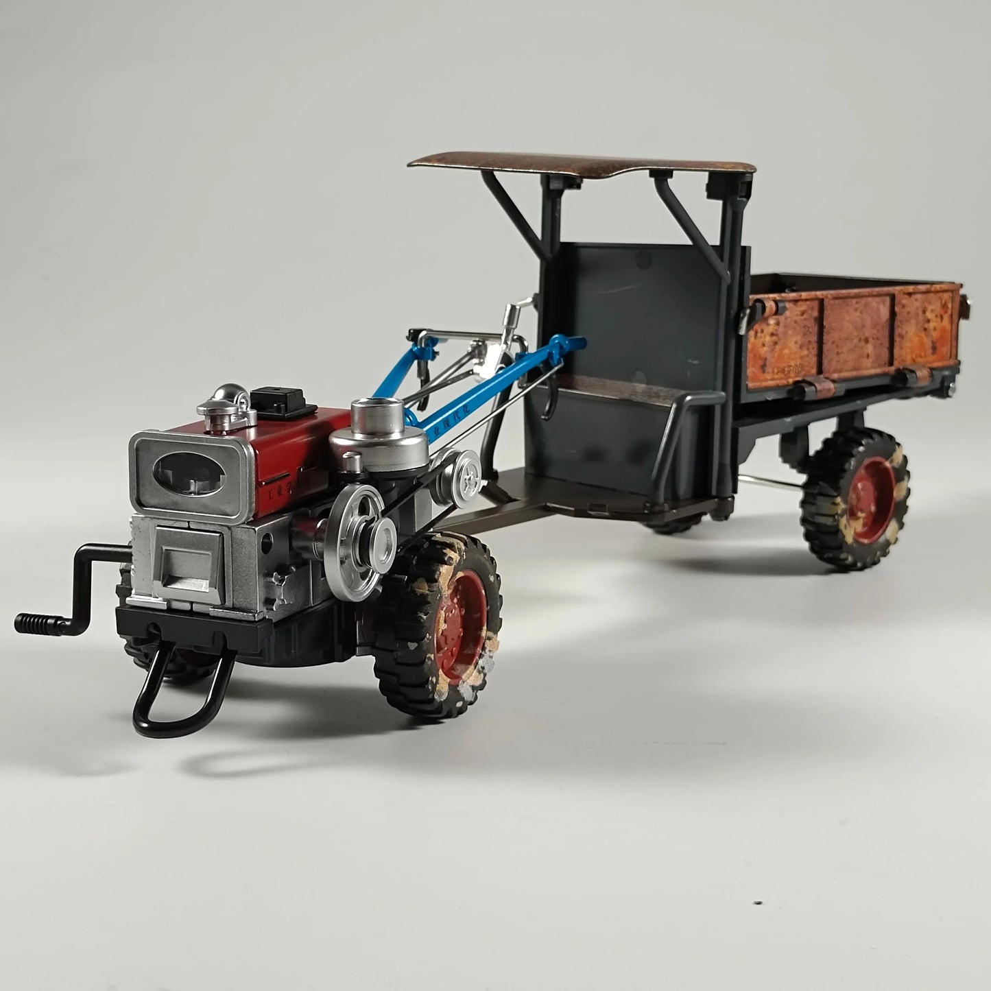 1 24 Scale Alloy Diecast Walking Tractor Model With Sound And Lights - ToylandEU