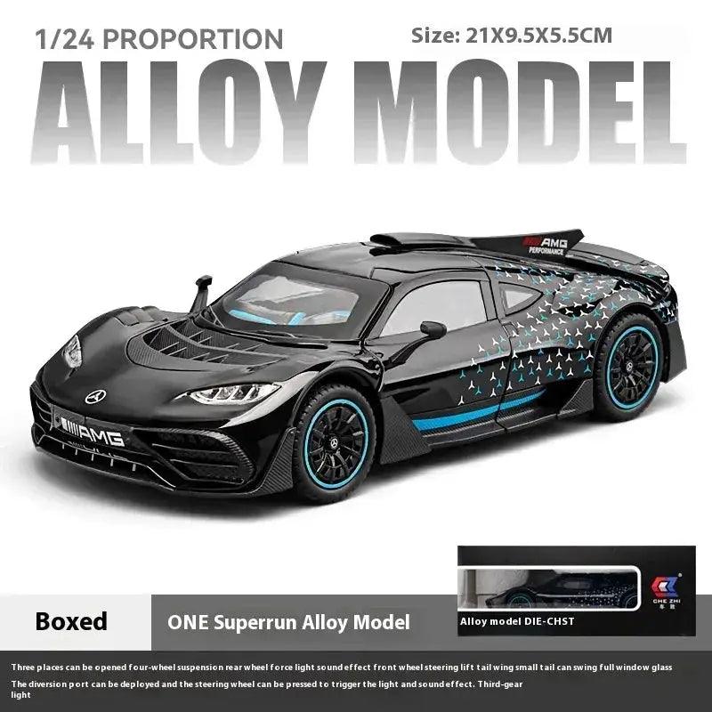  1 24 Scale Benz AMG One Diecast Car Metal Sound Light -  ToylandEU™
