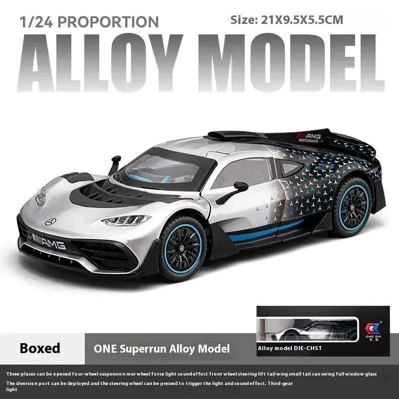  1 24 Scale Benz AMG One Diecast Car Metal Sound Light -  ToylandEU™