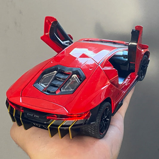 1:24 Scale Diecast Alloy LP770-4 Super Sports Car Model - ToylandEU