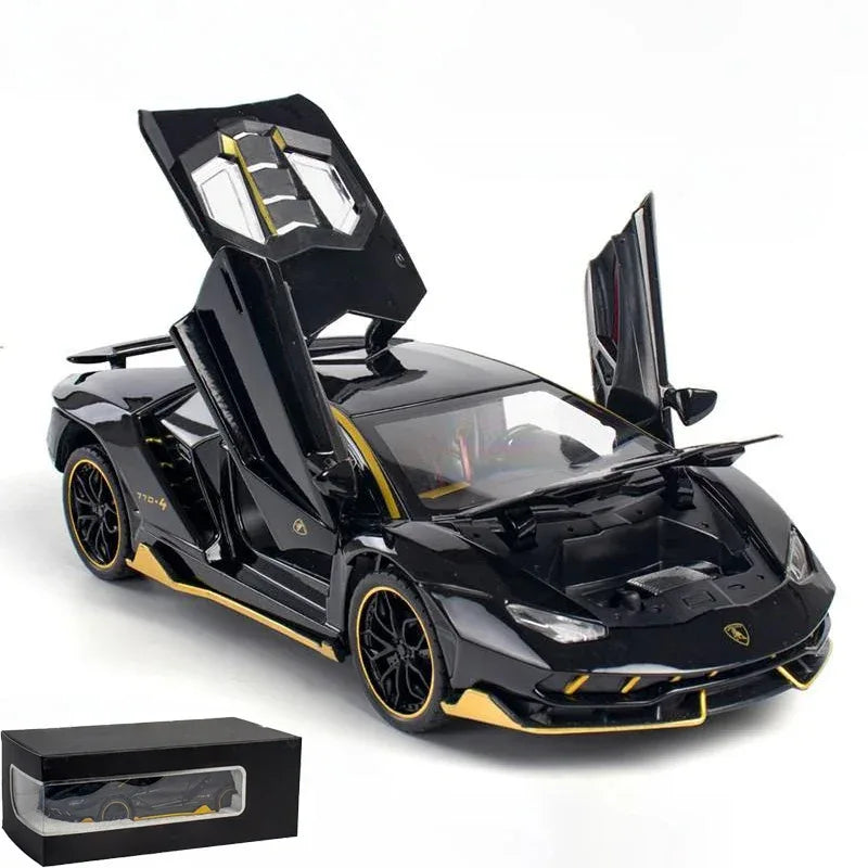 1:24 Scale Diecast Alloy LP770-4 Super Sports Car Model - ToylandEU