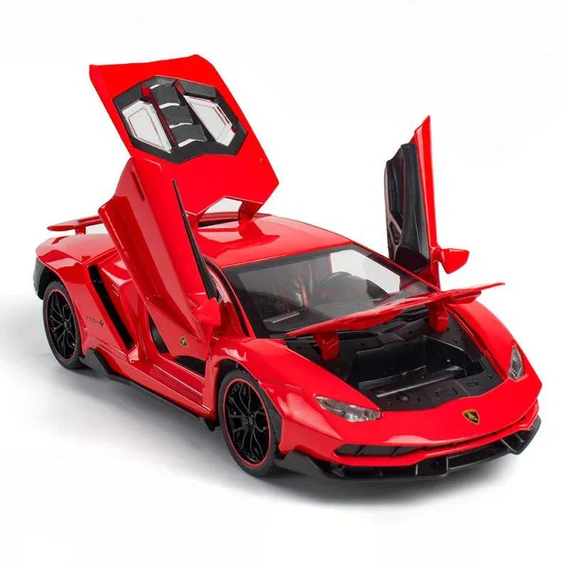 1:24 Scale Diecast Alloy LP770-4 Super Sports Car Model - ToylandEU
