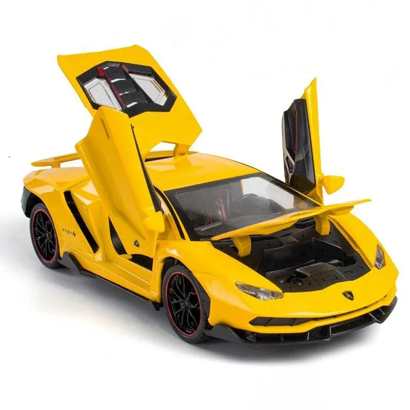 1:24 Scale Diecast Alloy LP770-4 Super Sports Car Model - ToylandEU