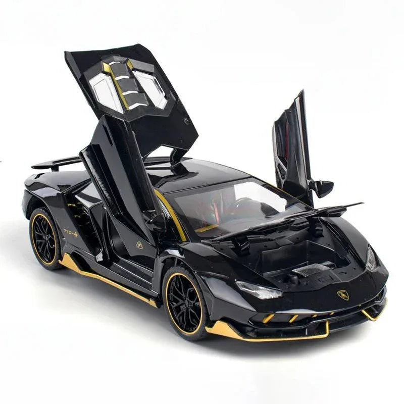 1:24 Scale Diecast Alloy LP770-4 Super Sports Car Model - ToylandEU