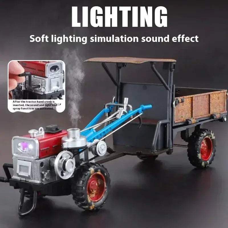  1 24 Scale Diecast Alloy Tractor Model Sound And Light -  ToylandEU™