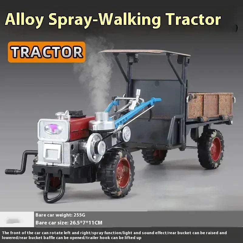  1 24 Scale Diecast Alloy Tractor Model Sound And Light -  ToylandEU™