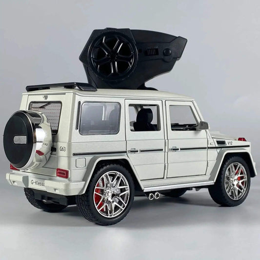  1 24 Scale Diecast G63 RC SUV Alloy Car Sound Light -  ToylandEU™