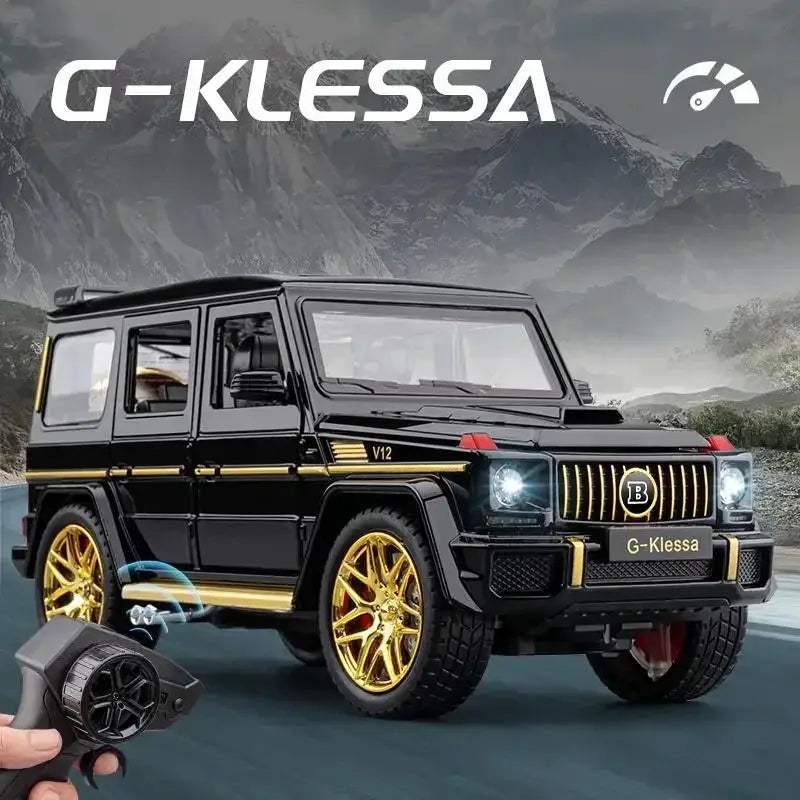  1 24 Scale Diecast G63 RC SUV Alloy Car Sound Light -  ToylandEU™