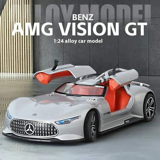  1 24 Scale Diecast Metal Mercedes AMG Vision GT Sound -  ToylandEU™