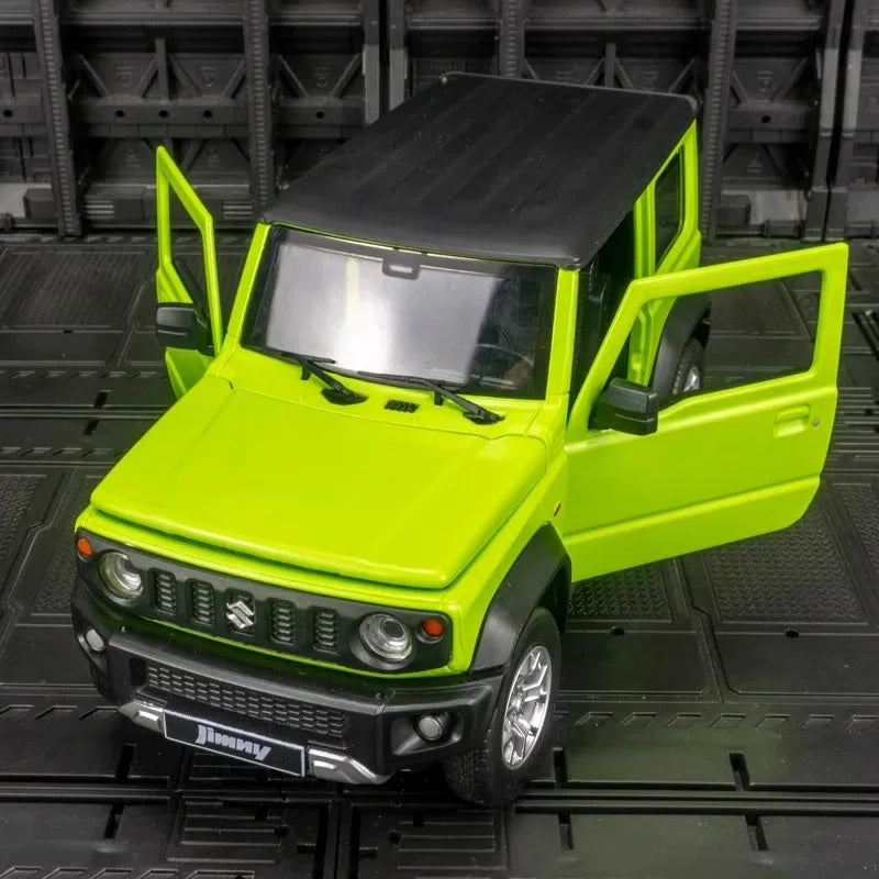 1:24 Scale Diecast Suzuki Jimny Off Road SUV Metal With Sound And Light - ToylandEU