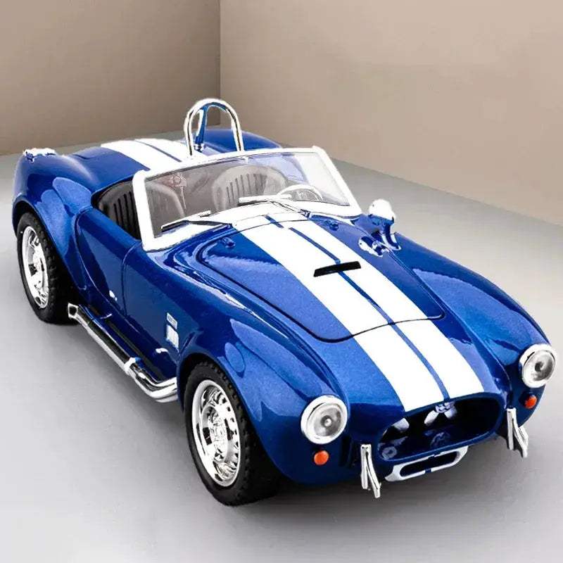 1 24 Shelby Cobra Diecast Car With Realistic Sound Lights - ToylandEU