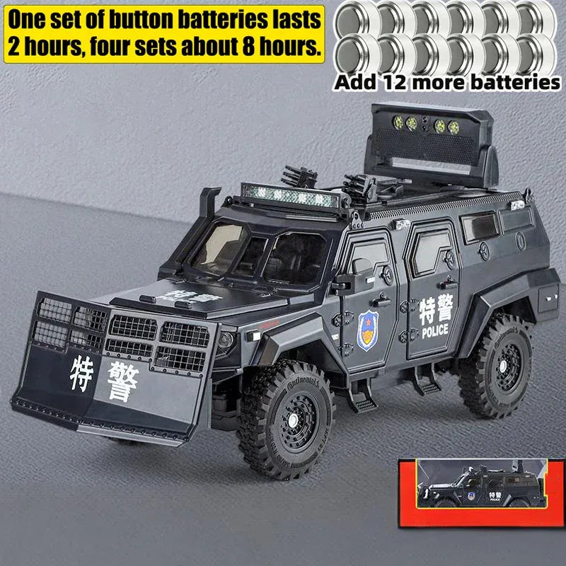 1:24 Spinosaurus Armored Off Road SUV Diecast Model Metal - ToylandEU