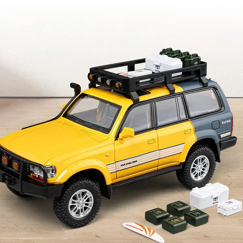 1:24 Toyota Land Cruiser LC80 Diecast Metal SUV Model Car - ToylandEU