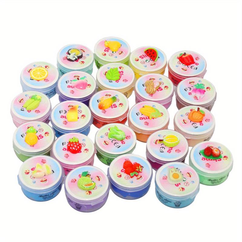 1/24pcs Butter Slime Kit For Girls Party Favors Gift - ToylandEU