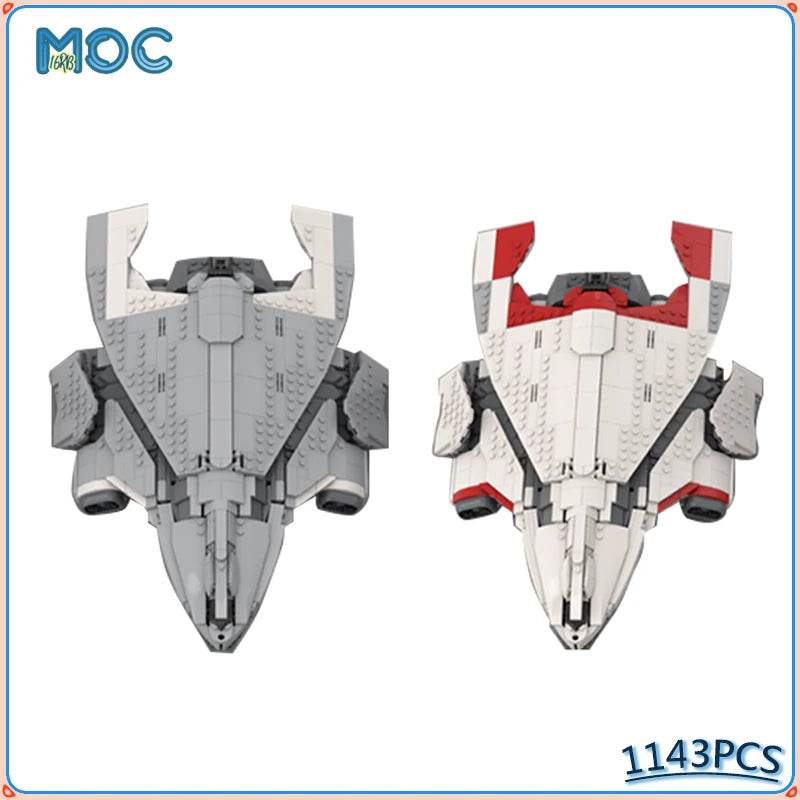 1:250 Scale Hercules Fighter Spaceship Model MOC Building Blocks 1143PCS Building Bricks MOC - ToylandEU