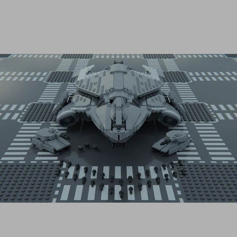 1:250 Scale Hercules Fighter Spaceship Model MOC Building Blocks 1143PCS Building Bricks MOC - ToylandEU