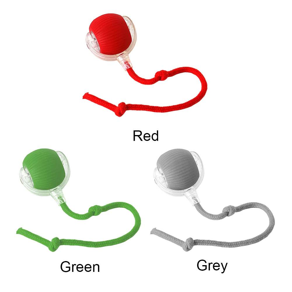 1/2PCS Cat Interactive Ball Toy Automatic Rolling Ball Rechargeable Pet Training Imitate Mouse - ToylandEU