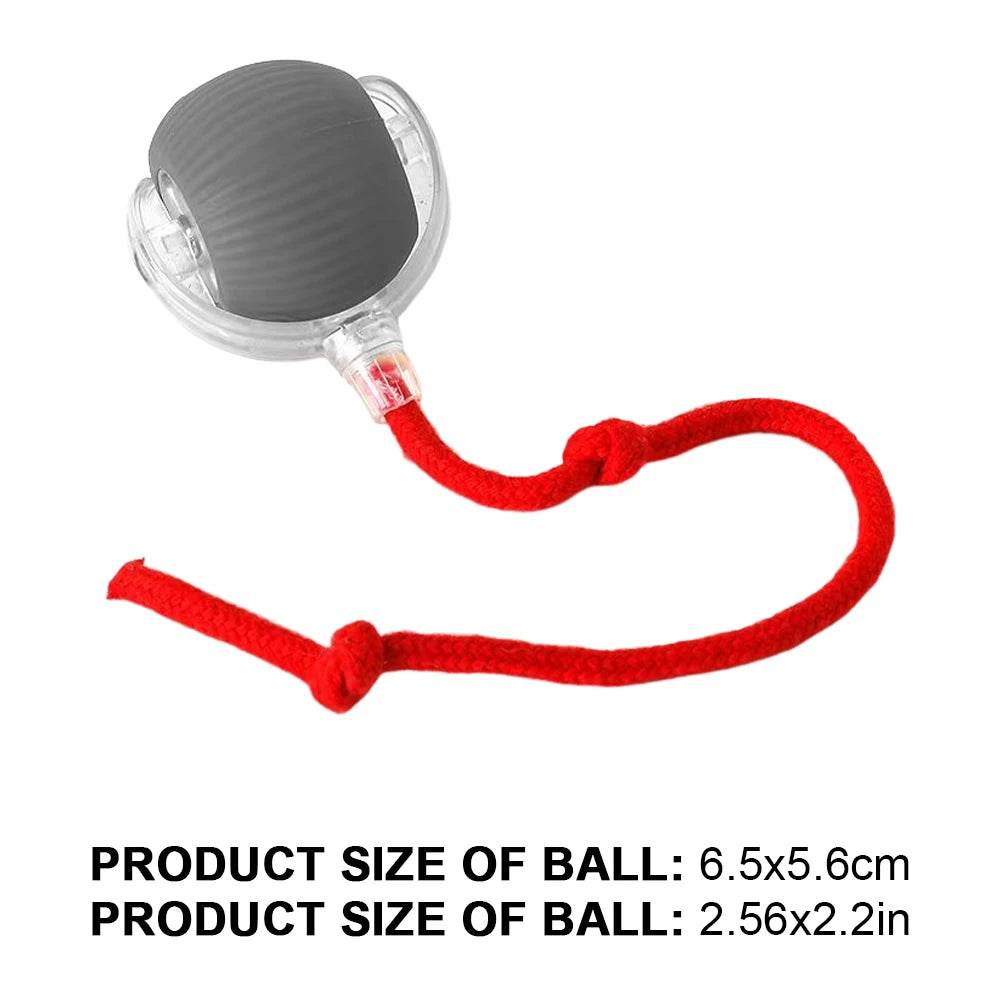 1/2PCS Cat Interactive Ball Toy Automatic Rolling Ball Rechargeable Pet Training Imitate Mouse - ToylandEU