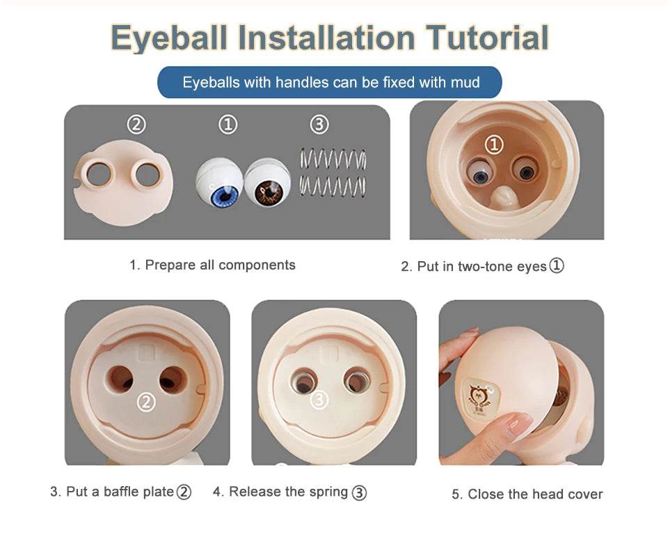 1/3 BJD Doll Designer Makeup Ball Jointed 60 CM Doll Gift - ToylandEU