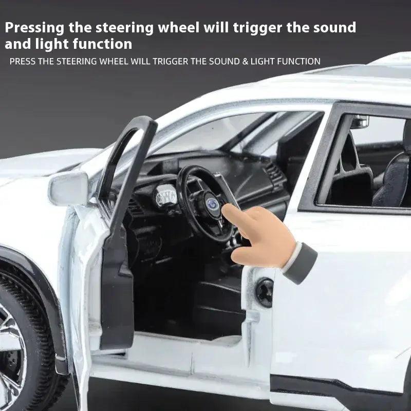  1 30 Scale Alloy Diecast Subaru Forester Sound Light -  ToylandEU™